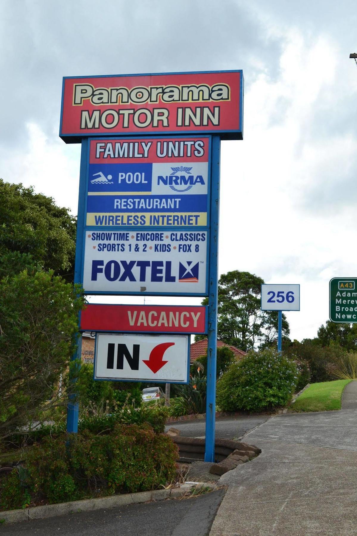 Panorama Motor Inn Newcastle Ngoại thất bức ảnh